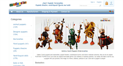 Desktop Screenshot of marionettes-puppets.com